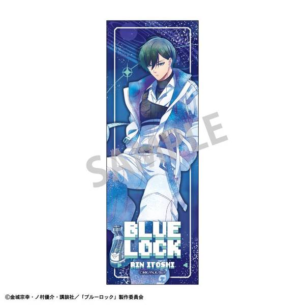ブルーロック ロングスクエア缶バッジ 糸師 冴／サイバーパンク