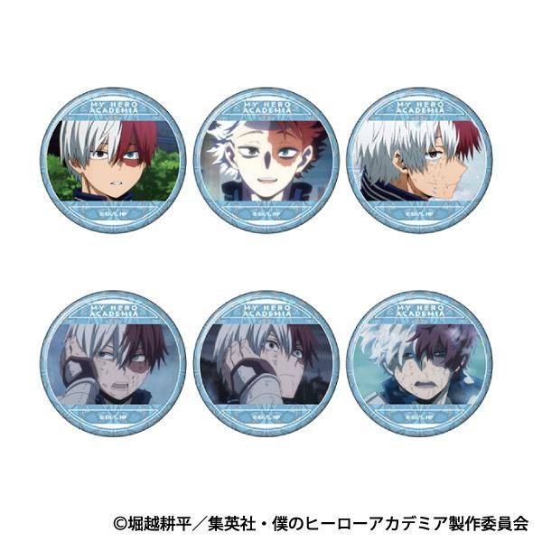 僕のヒーローアカデミア 缶バッジコレクション／轟 焦凍 6個入BOX