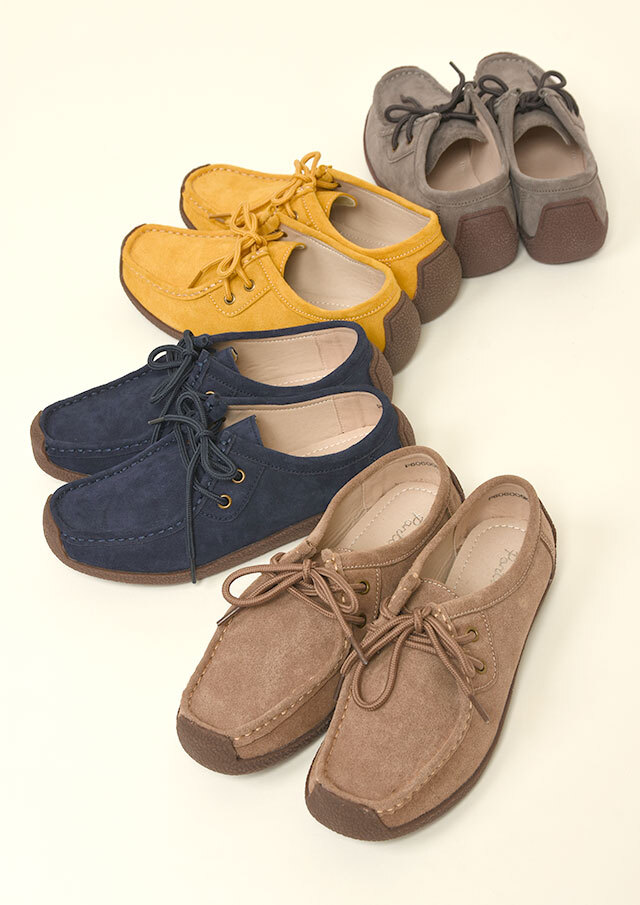 2025秋冬】【ポートランド】スエードモカシンシューズ【P606005KD】【S21】