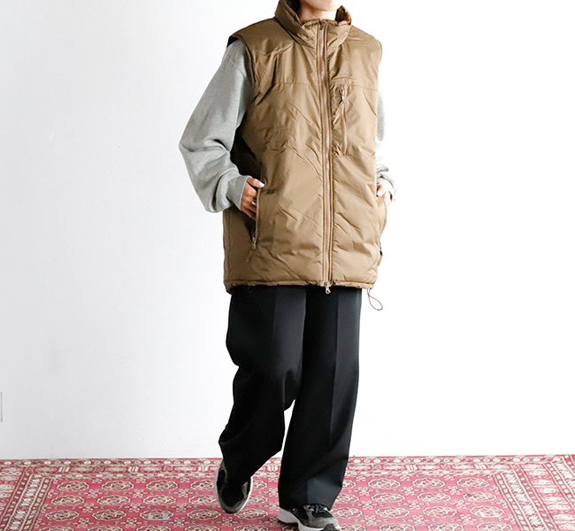 U.S MILITARY B.A.F社 LEVEL7 E.C.W.C.S PRIMALOFT VEST USミリタリー
