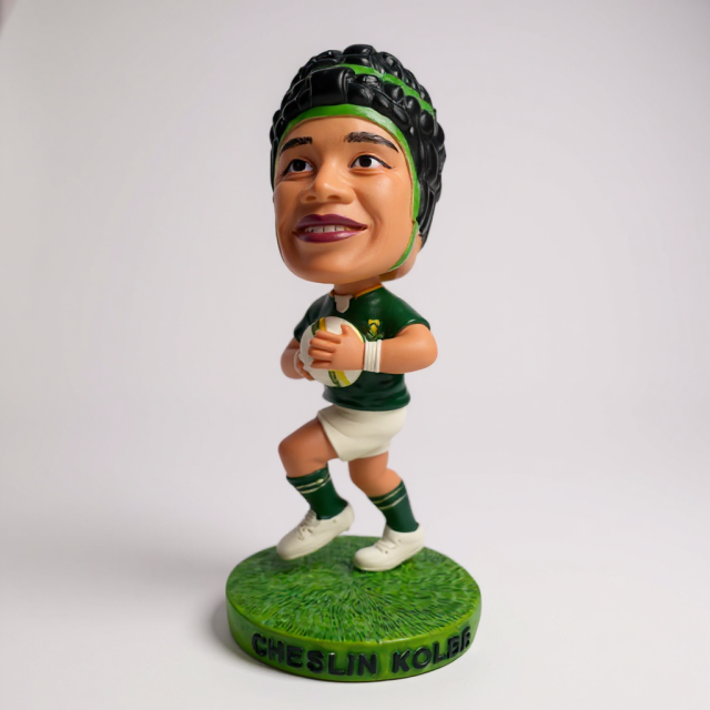 南アフリカ代表 スプリングボクス ボブルヘッド ハンドレ・ポラード