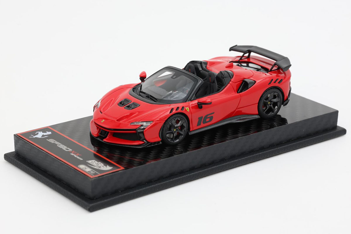 お取り寄せ商品】 BBRC286B16 Ferrari SF90XX Spider Rosso Corsa n.16