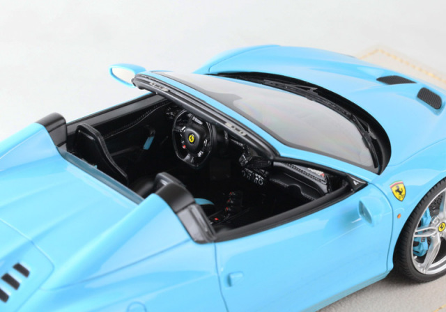 MRコレクション FE12 1/18 フェラーリ 458 スペチアーレ A baby Blue