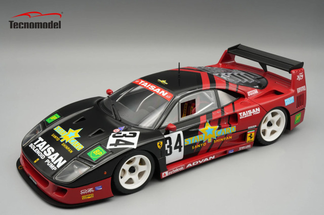 予約商品 ** Tecno Model TM18-405E 1/18 Ferrari F40 LM JGTC 1995
