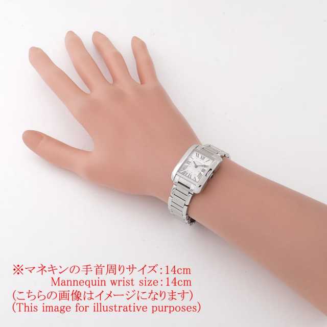 W5310022 シルバー Cartier（カルティエ）タンクアングレーズ SM 中古