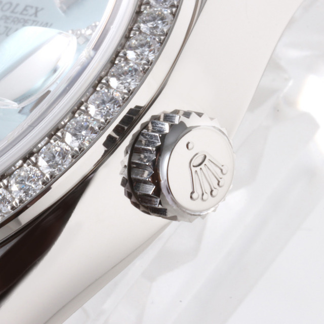 279136RBR アイスブルー ROLEX（ロレックス）デイトジャスト28 バー