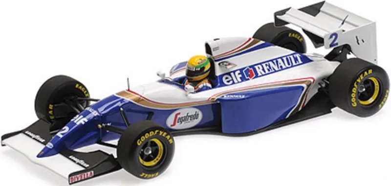 予約] ミニチャンプス 1/64 ウィリアムズ ルノー FW16 アイルトン