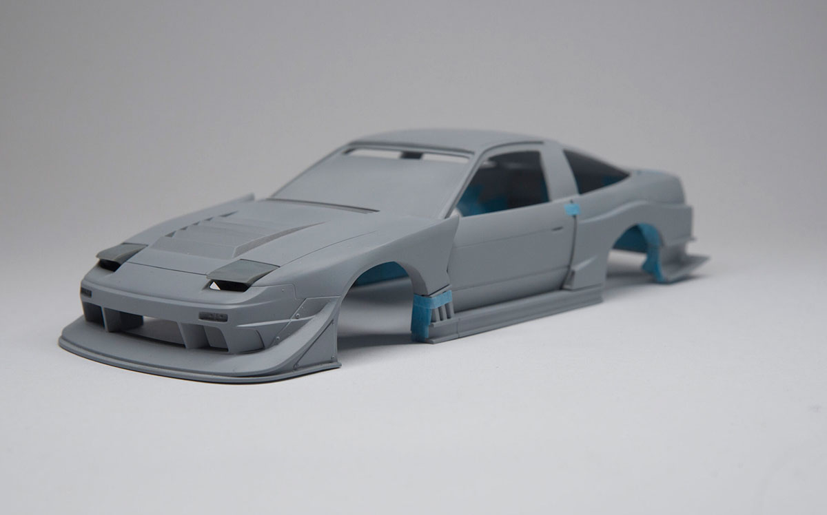 Fuguガレージ 1/24 トランスキット ニッサン 180SX GP スポーツ G