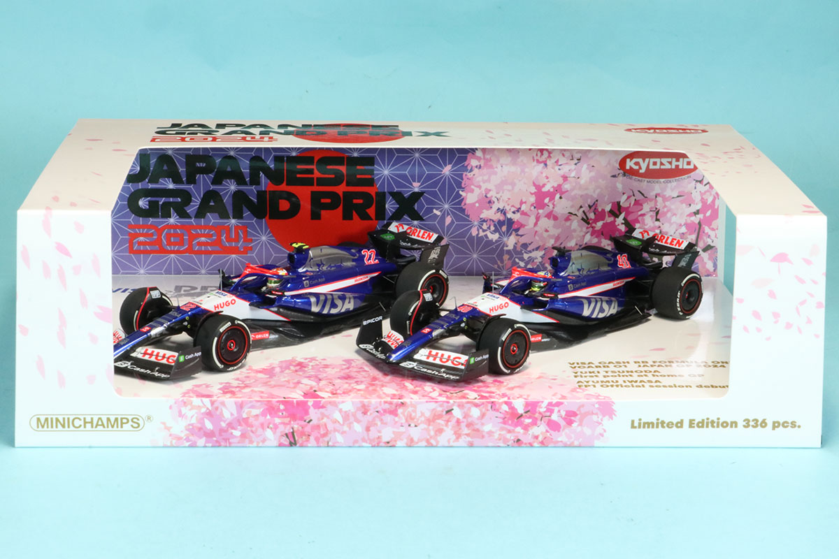 京商特注ミニチャンプス 1/43 ビザ キャッシュ RB VCARB 01 角田裕毅