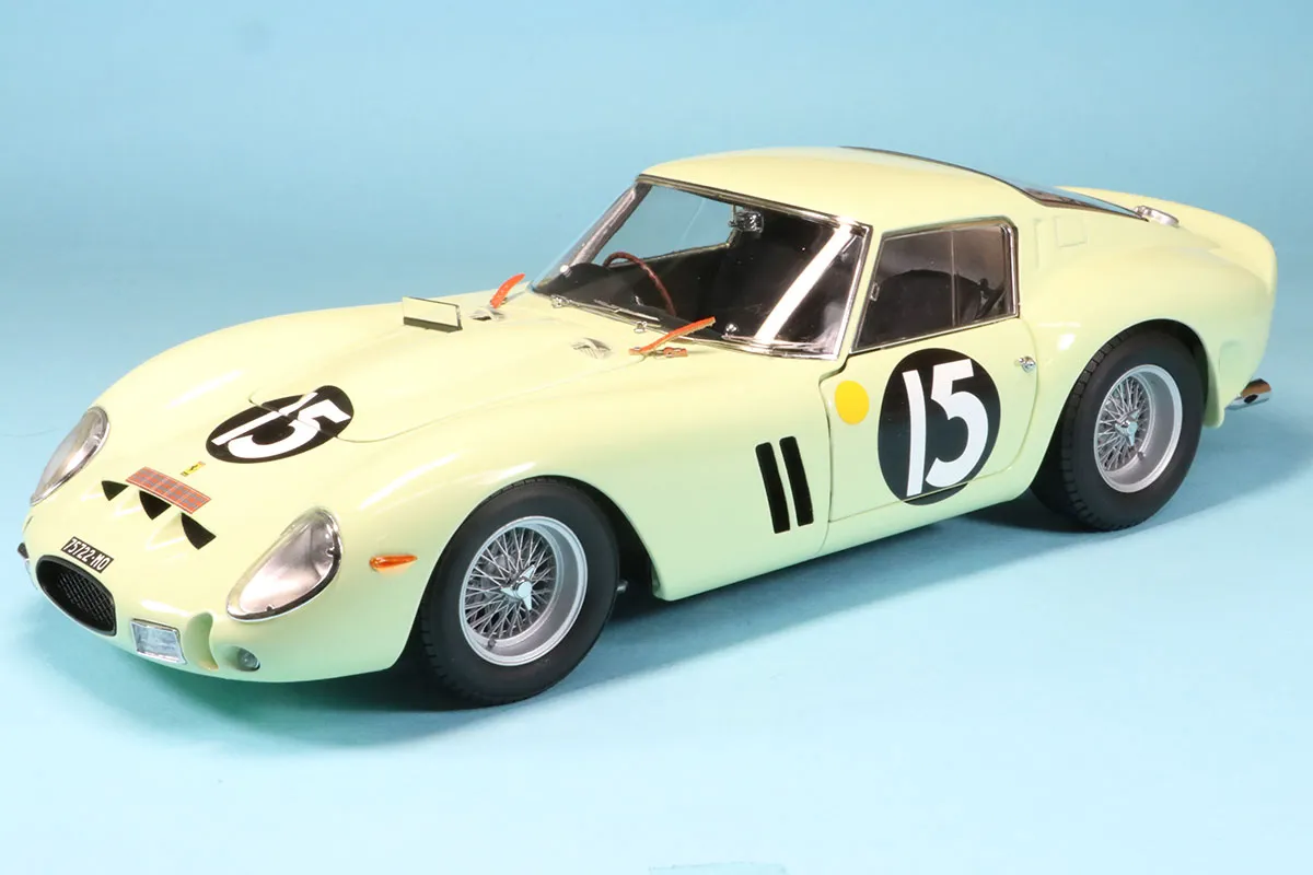 京商 1/18 フェラーリ 250GTO 1962 グッドウッド No.15 ライトグリーン