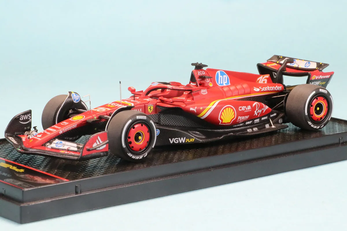 BBR 1/43 フェラーリ SF-24 モナコGP 2024 C.ルクレール 母国GP初優勝