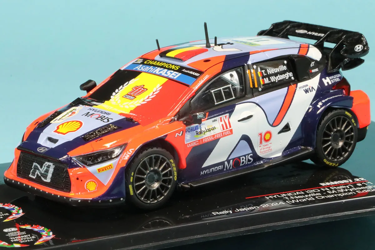 イクソ 1/43 ヒョンデ i20 N ラリー1 2024 ラリージャパン No.11