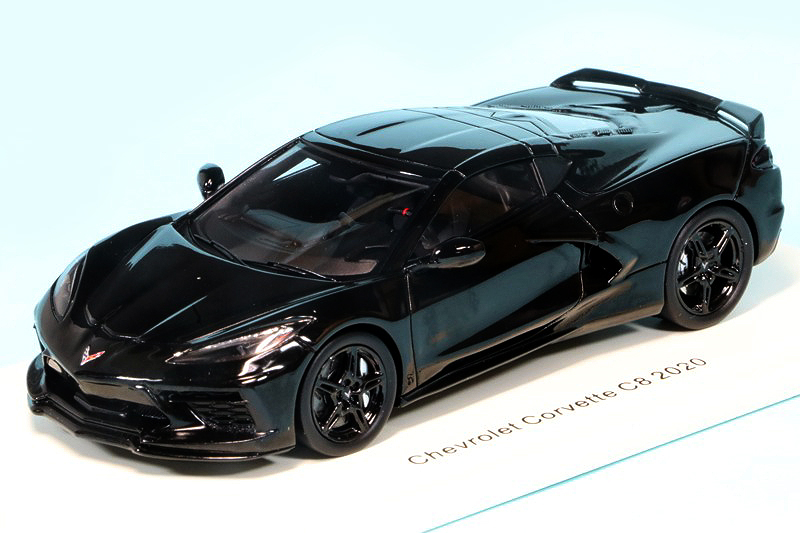 スパーク 1/43 シボレー コルベット C8 2019 ブラック S5061