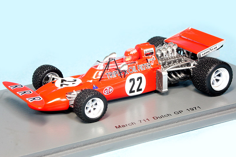 スパーク 1/43 マーチ 711 オランダGP 1971 S.バーバー S5361
