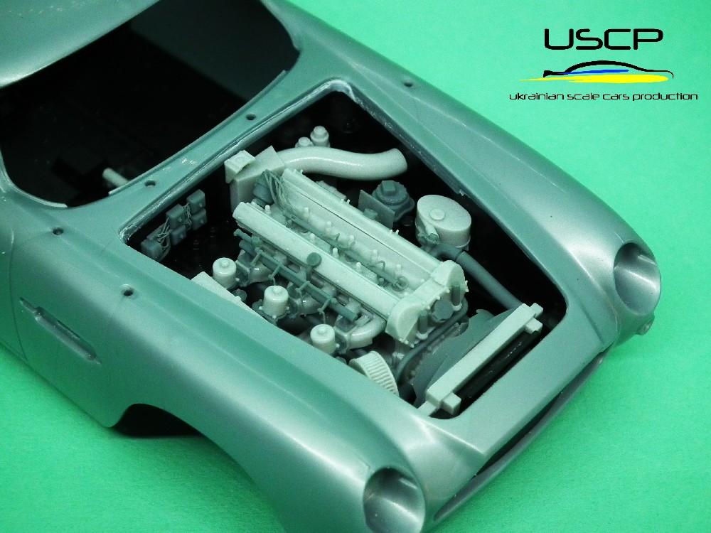 USCP 1/24 アストンマーチン DB5 スーパーディティールエンジンベイ