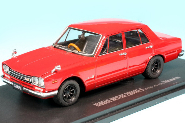 京商 1/43 ニッサン スカイライン 2000 GT-R 1969 前期型 ワイド