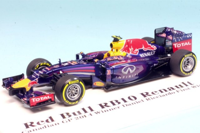 予約] ロムファクトリー 1/43 レッドブル RB10 ルノー カナダ GP 2014