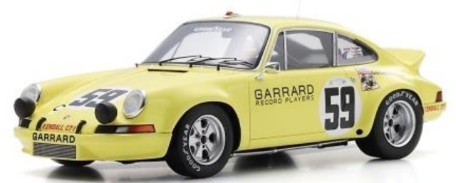 予約] スパーク 1/18 ポルシェ 911 カレラ RSR セブリング 1973 No.59