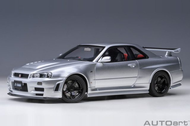 オートアート 1/18 ニッサン スカイライン ニスモ R34 GT-R Z-tune Z