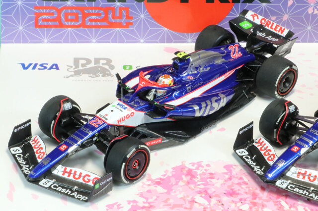 京商特注ミニチャンプス 1/43 ビザ キャッシュ RB VCARB 01 角田裕毅