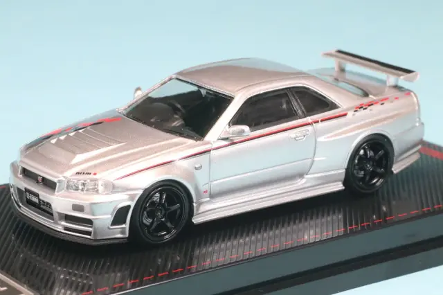 イグニッションモデル ニスモ R34GT-R 1/64 ミニカー 1873 IG1875 1/64