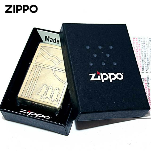 Zippo ジッポー スリーピッグス レトロ ブラス RETRO MOTIF Series BS