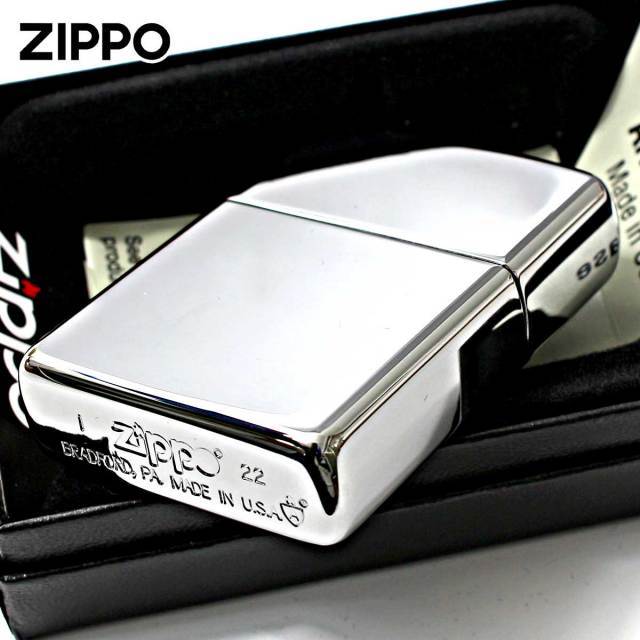 Zippo ジッポー アーマー 無地 鏡面 シルバー ハイポリッシュクローム