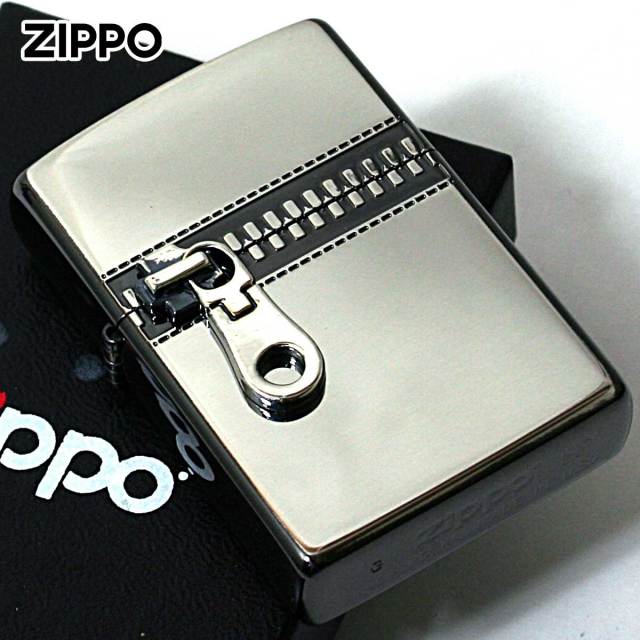 Zippo ジッポー ジッパー メタル 両面加工 ZIPPER ZIPPO ニッケル