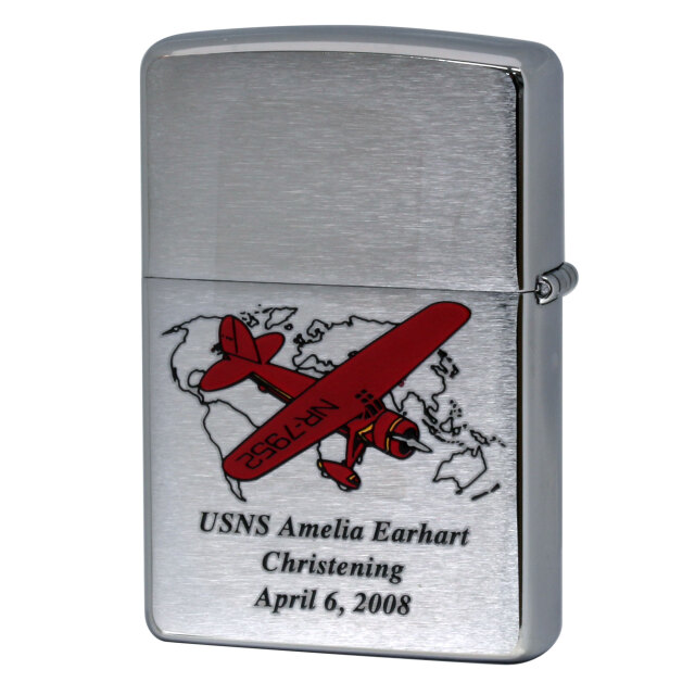 絶版/ヴィンテージ Zippo ジッポー 中古 2008年製造USNS Amelia