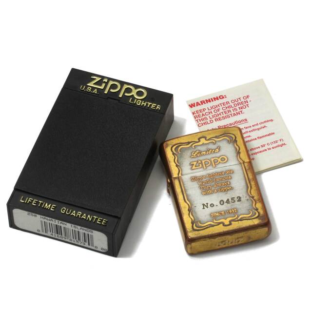 絶版/ヴィンテージ Zippo ジッポー 中古 1993年製造LIMITED シリアル