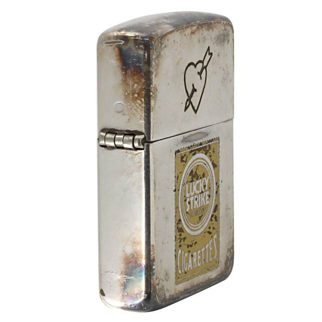 絶版/ヴィンテージ Zippo ジッポー 中古 1996年製造ラッキーストライク