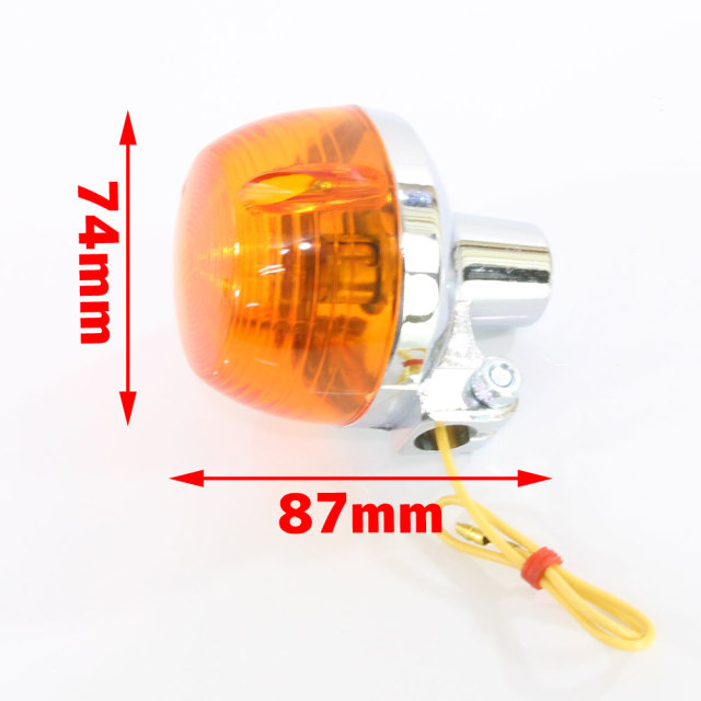 CB400F CB750F 純正タイプ ウインカー オレンジ レンズ 橙 アンバー 2