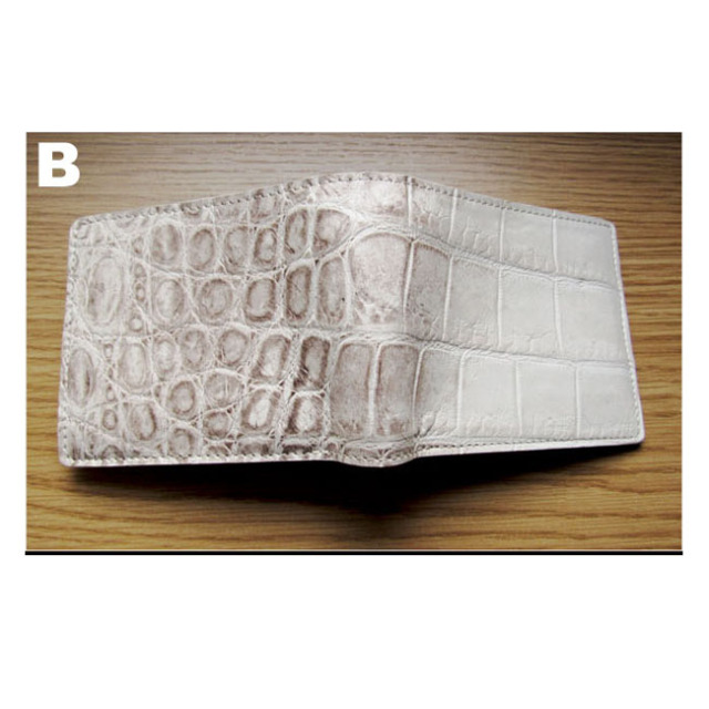 シャムネス レディース／メンズ ヒマラヤ クロコダイル 二つ折り財布