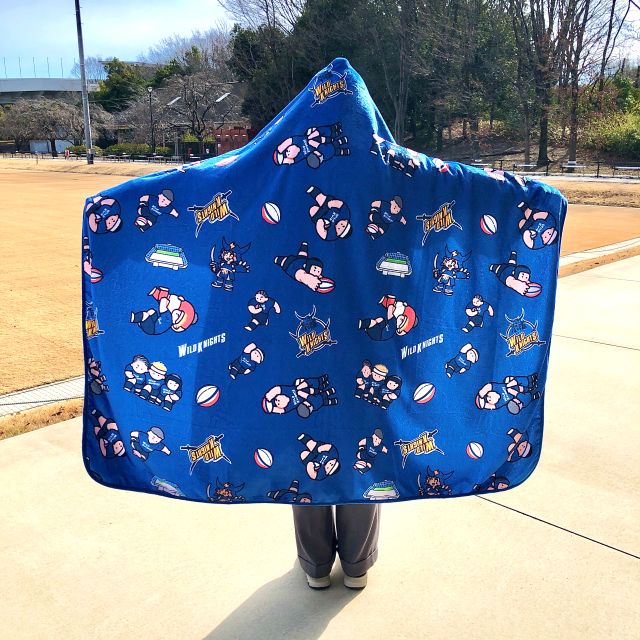 WKフード付きブランケット mao design