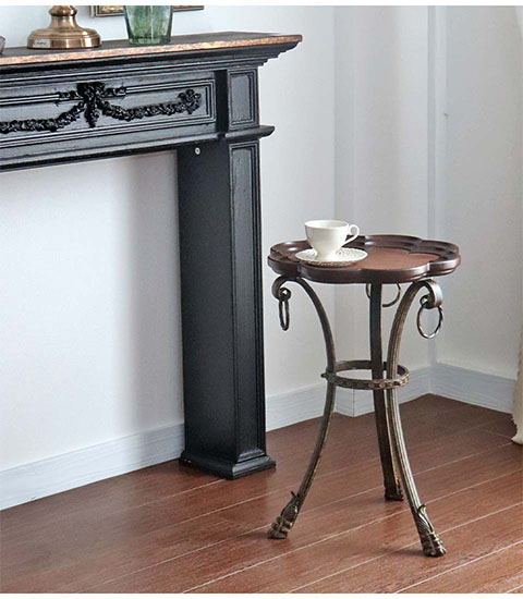 アンティーク調 木製 サイドテーブル コーヒーテーブル｜Y-KAGU(輸入