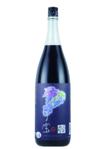 子宝(こだから) 月山(がっさん)の山ぶどう酒 1800ml