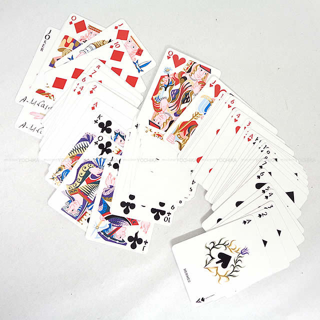 2018年ホリデーギフト HERMES エルメス ノベルティ トランプ 赤(レッド