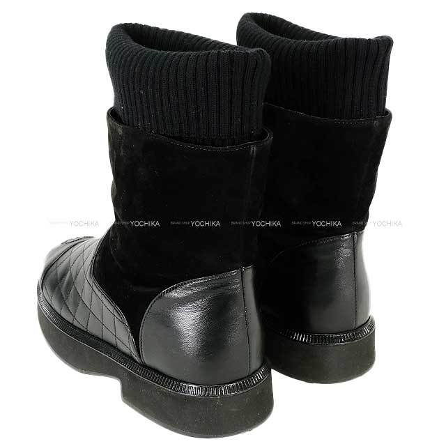 渋谷並木橋店】2021年秋冬 CHANEL シャネル ブーツ マトラッセ ココ