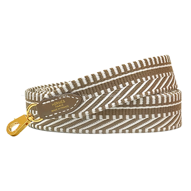HERMES エルメス ショルダーストラップ バンドリエール 25mm 105cm