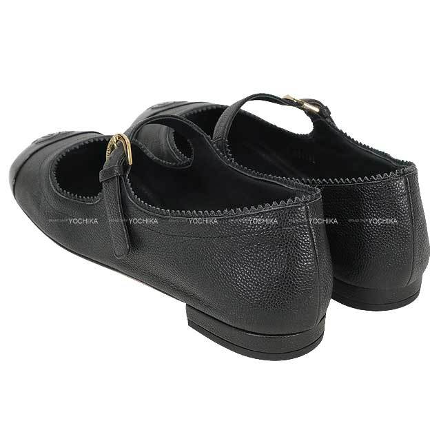 CHANEL シャネル バレエシューズ フラット ココマーク メリージェーン