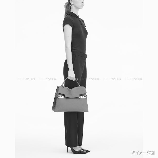Delvaux デルヴォー ハンドバッグ タンペート L タン ダービーグレイン