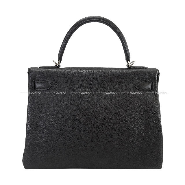 恵比寿明治通り店】HERMES エルメス ショルダーバッグ ケリー32 黒