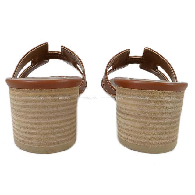 HERMES エルメス レディース Hモチーフ ヒール付 サンダル 