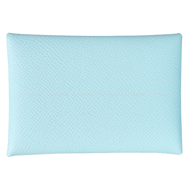 HERMES エルメス カードケース カルヴィ ブルーゼフィール エプソン