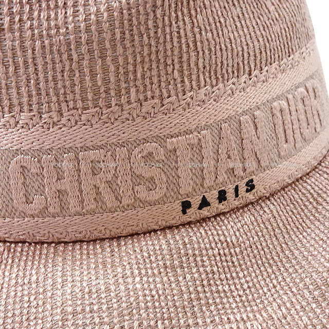 Christian Dior クリスチャンディオール ハット ロゴ ボブハット 帽子