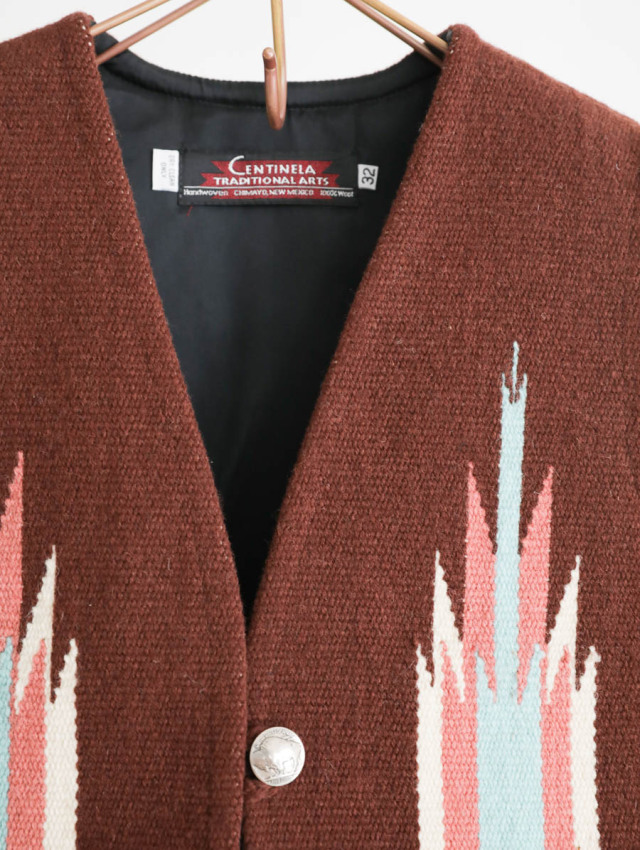 CENTINELA センチネラ / 6DIRECTIONS別注チマヨベスト ダークブラウン