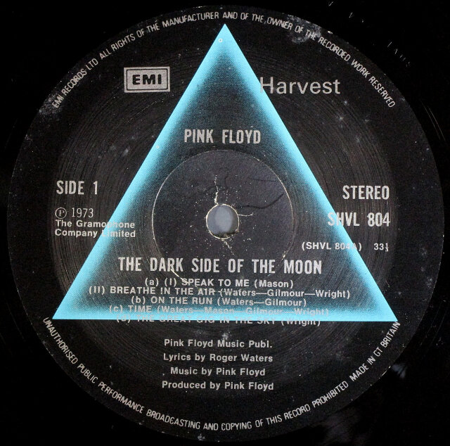 Pink Floyd ピンク・フロイド / The Dark Side Of The Moon 狂気 | UK