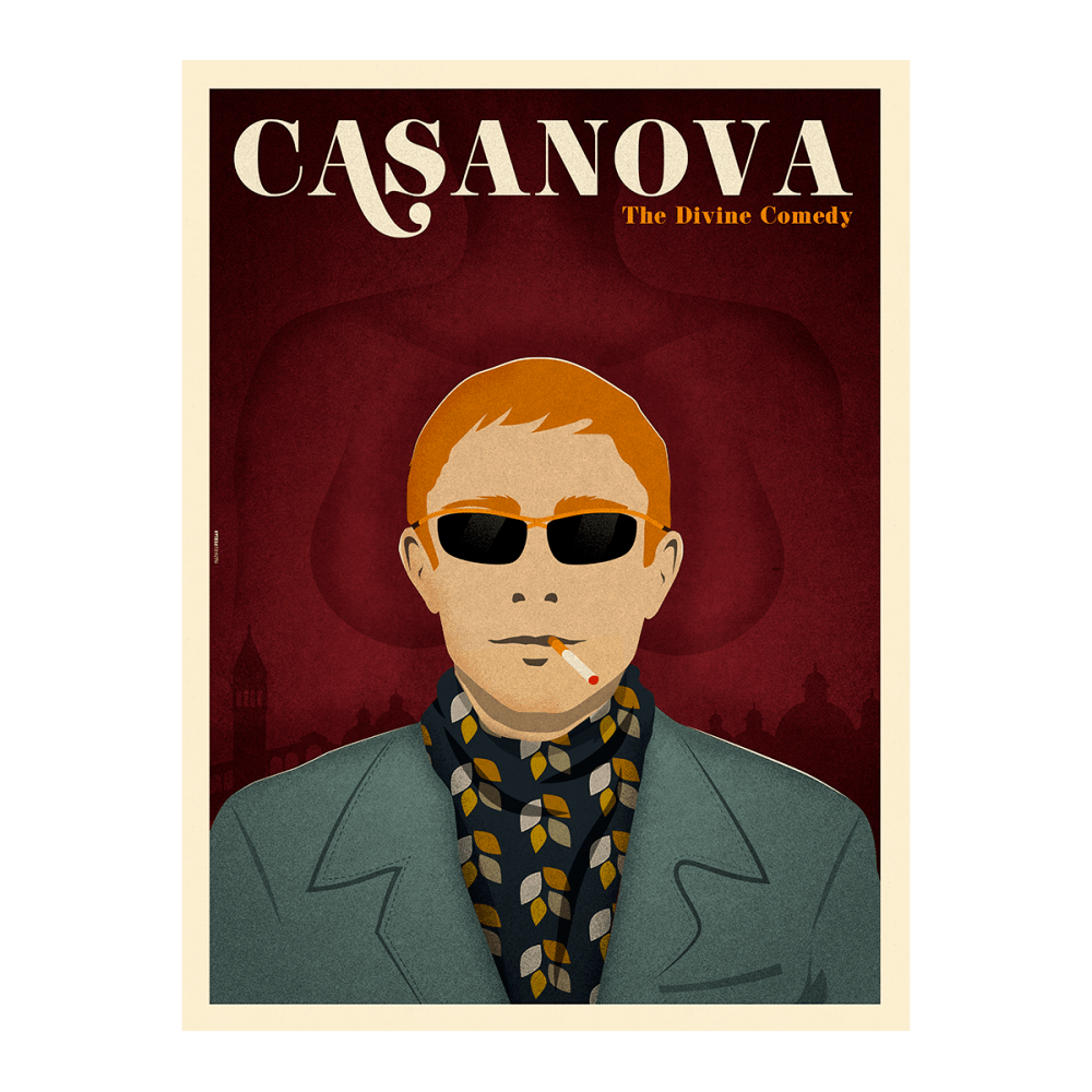 Liberation Print on The Divine Comedy Official Online Store