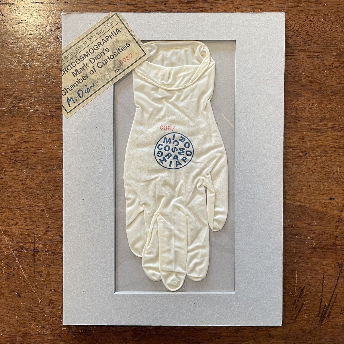 ミクロコスモグラフィア マーク・ダイオンの『驚異の部屋』 図録（豪華