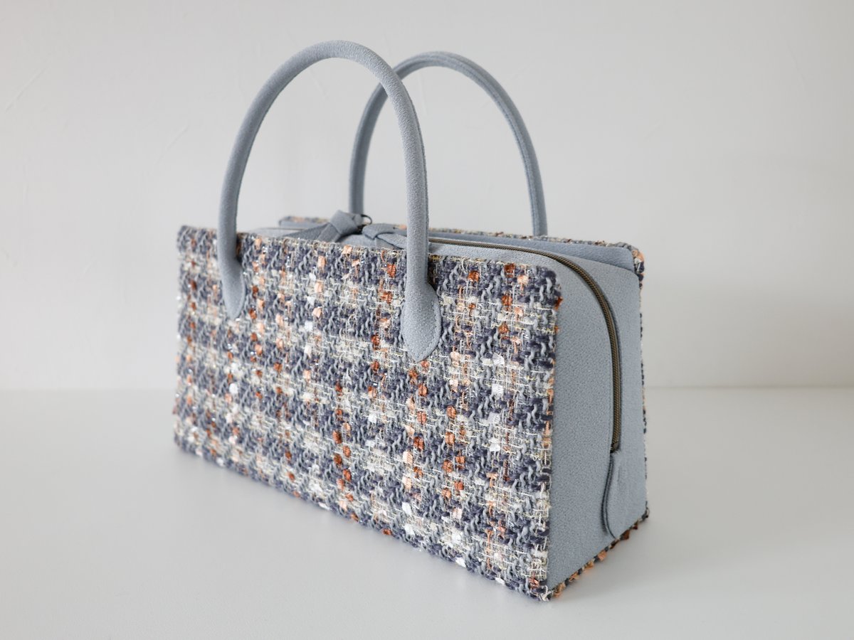 利休バッグ/ multi tweed/ R_1169 | Day After Day